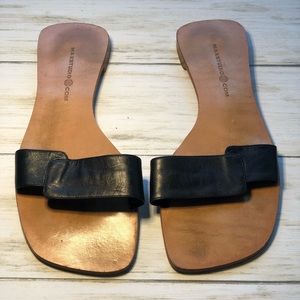 Max Studio Leather Sandals
